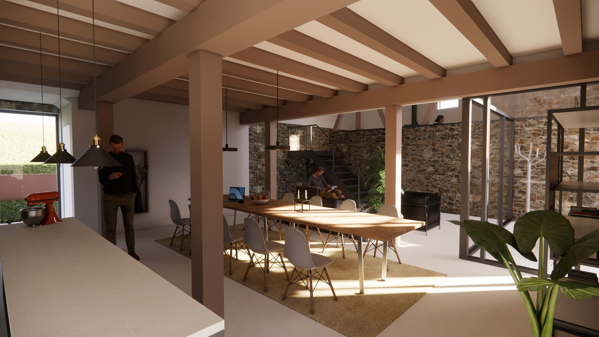 Innenraumvisualisierungen